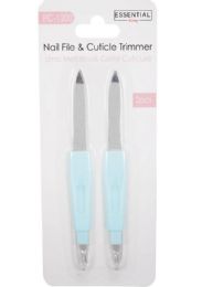 48 Bulk Nail File & Cuticle Trimmer