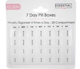 24 Bulk 7 Day Pill Boxes
