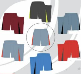 72 Bulk Boys Activewear Mesh Shorts Sizes 8-18