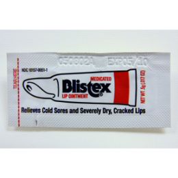 500 Bulk Blistex Medicated Lip Ointment Packet