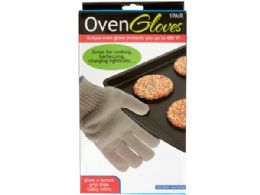 6 Bulk Heat Resistant Oven Gloves