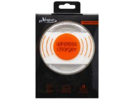 24 Bulk Evogue Metal Wireless Charger Pad In White