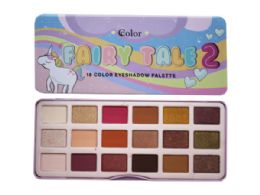 60 Bulk Fairy Tale Ii 18 Color Eyeshadow Palette In Tin Case