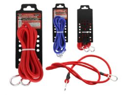 96 Bulk Bungi Cord In Blue And Red