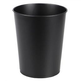 12 Bulk Home Basics Open Top 8 Lt Waste Bin, (9.5" X 10.25"), Black