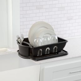 6 Bulk Sterilite 2 Piece Sink Set, Black