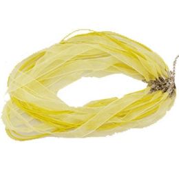 12 Bulk Yellow Ribbon & Cord