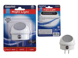 96 Bulk Led Dome Night Light Sensor White