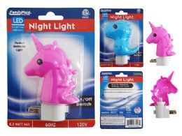 96 Bulk Nightlight Led Etl Dino Unicorn