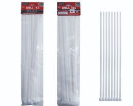 72 Bulk Cable Ties 20 Pieces