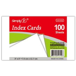 36 Bulk Unruled Index Cards