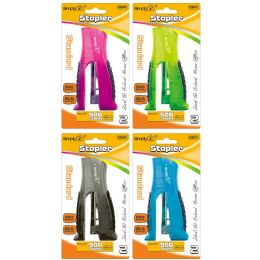 24 Bulk Assorted Color Staplers