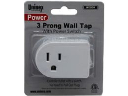48 Bulk 3 Prong Wall Tap With Power Switch