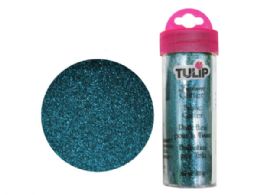 144 Bulk Tulip Turquoise Fabric Glitter 0.63 Oz.