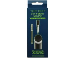 144 Bulk True Tech 2-IN-1 Stylus With Pen