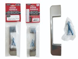 96 Bulk Stainless Steel Door Handles With Satin Finish 4.1"/10.5cm