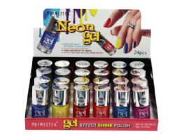 60 Bulk Ultra Neon Gel Nail Polish Asst Colors In Display