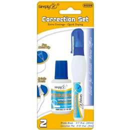 24 Bulk Correction Set Metal Tip and Correction Fluid