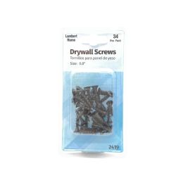 24 Bulk Drywall Screws 34 Pcs Pack - 0.8"