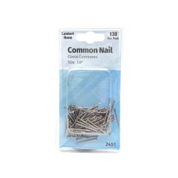 24 Bulk Common Nail 130 Pcs Pack - 1"