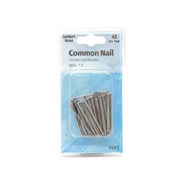 24 Bulk Common Nail 45 Pcs Pack - 1.5"