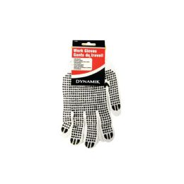 6 Bulk Anti Slip Dotted Work Gloves