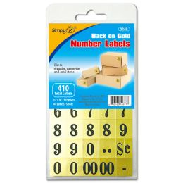 24 Bulk 410 Ct Number Labels