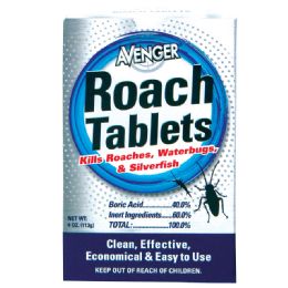 12 Bulk Avenger Roach Killer 4 Oz Tablets