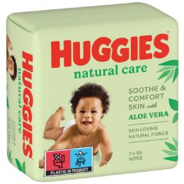4 Bulk Huggies Baby Wipes 56 Ct 3 Pk Natural Care