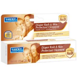24 Bulk Lucky Super Soft Diaper Rash & Skin Protectant Ointment1.25 Oz With A & D Vitamins