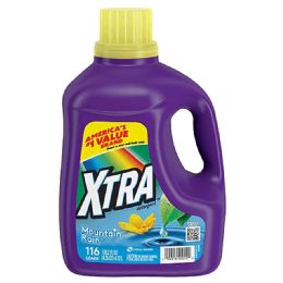 4 Bulk Xtra Liquid Detergent 139.2 Oz Mountain Rain 116 Loads