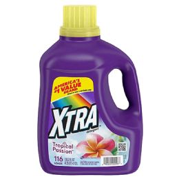 4 Bulk Xtra Liquid Detergent 139.2 Oz Tropical Passion 116 Loads