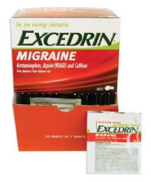 30 Bulk Excedrin Caplets 2 Ct X 30 Migraine Dispenser