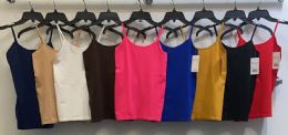 144 Bulk Women's Assorted Colors Camisole Tops