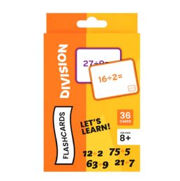 48 Bulk Flash Cards Division 36 cards
