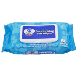 12 Bulk Pet Wipes 80ct Fresh Scent Deodorizing