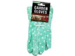 60 Bulk Assorted Style Garden Glove With Raised Safety Grip Dots