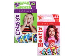 72 Bulk 4 Assorted Style Playing Card Games