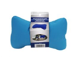 36 Bulk Blue Neck Support Travel Pillow