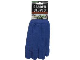 60 Bulk Solid Color Adult Garden Gloves With Safety Grip Dots