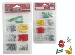 96 Bulk 120g Anchors In Silver, Green, Red, And Yellow