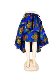 72 Bulk Women's Dashiki Flare Skirt With Bowtie