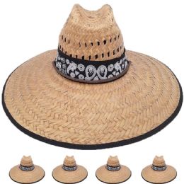 12 Bulk Paisley Band Sun Hat