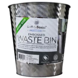 12 Bulk 8l Satin Ss Trash Can