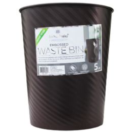 12 Bulk 5l Bronze Ss Trash Can