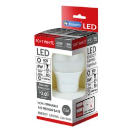 48 Bulk A19 - 8w Led Light Bulb E26