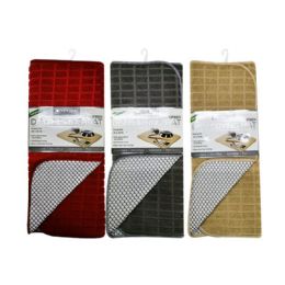 24 Bulk 12inx 18in Square Weave Dish Drying Mat