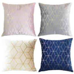 12 Bulk Velvet Cushion Throw Pillow 18inx18in