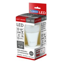 24 Bulk A19 - 14w Led Light Bulb E26