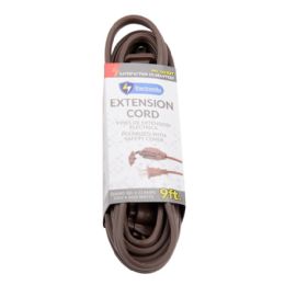 50 Bulk 9ft. Extension Cord Brown